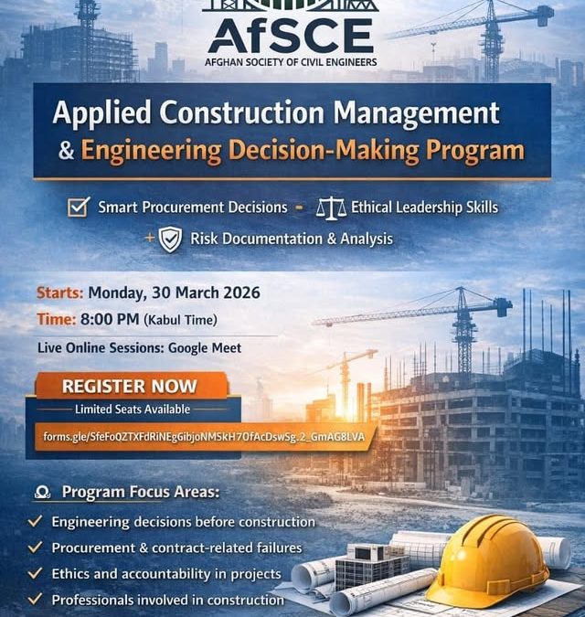 Applied Construction Management & Engineering Decision-Making Program